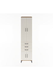 Hyperion Dolap 4 Raflı 3 Çekmeceli 4 Kapaklı 60x44x243 - S65M083V7B