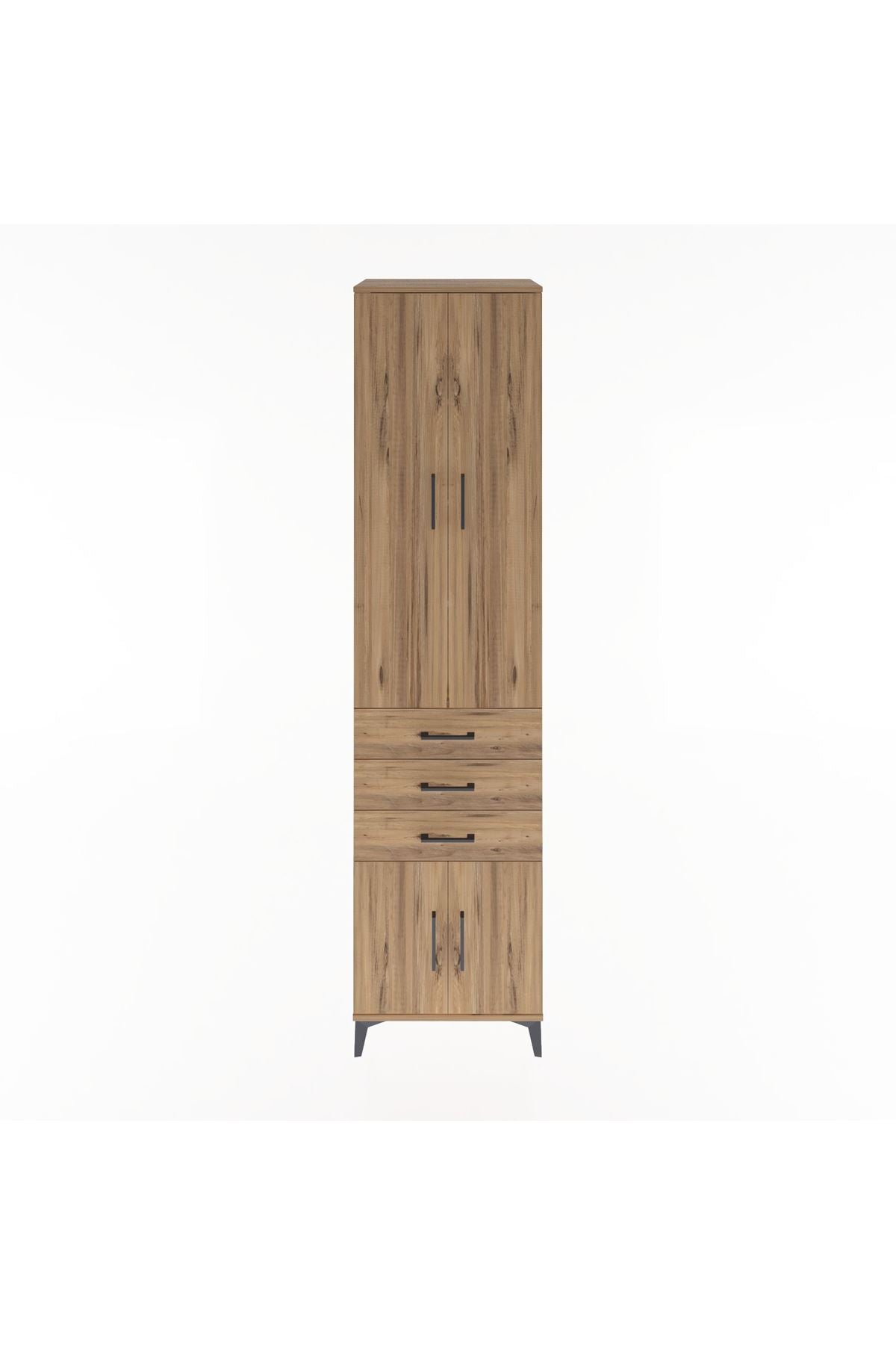 Hyperion Dolap 4 Raflı 3 Çekmeceli 4 Kapaklı 60x44x243 - S65M083V9B