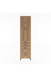 Hyperion Dolap 4 Raflı 3 Çekmeceli 4 Kapaklı 60x44x243 - S65M083V9B