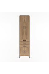 Hyperion Dolap 4 Raflı 3 Çekmeceli 4 Kapaklı 60x44x243