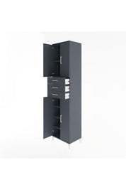 Hyperion Dolap 5 Raflı 3 Çekmeceli 4 Kapaklı 60x44x243 - S65M084V5B