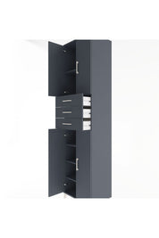 Hyperion Dolap 5 Raflı 3 Çekmeceli 4 Kapaklı 60x44x243 - S65M084V5B