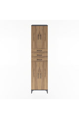 Hyperion Dolap 5 Raflı 3 Çekmeceli 4 Kapaklı 60x44x243