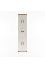 Hyperion Dolap 5 Raflı 3 Çekmeceli 4 Kapaklı 60x44x243 - S65M084V7B