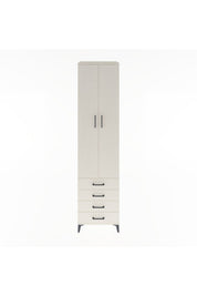 Hyperion Dolap 5 Raflı 4 Çekmeceli 2 Kapaklı 60x44x243 - S65M085V1B