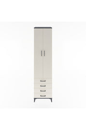 Hyperion Dolap 5 Raflı 4 Çekmeceli 2 Kapaklı 60x44x243 - S65M085V4B