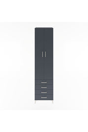 Hyperion Dolap 5 Raflı 4 Çekmeceli 2 Kapaklı 60x44x243 - S65M085V5B