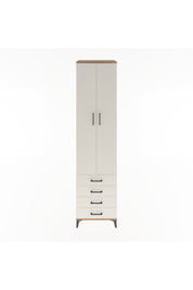 Hyperion Dolap 5 Raflı 4 Çekmeceli 2 Kapaklı 60x44x243 - S65M085V7B
