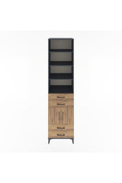 Hyperion Dolap 5 Raflı 4 Çekmeceli 2 Kapaklı 60x44x243 - S65M086V6B