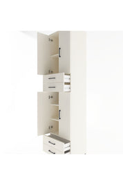 Hyperion Dolap 5 Raflı 4 Çekmeceli 4 Kapaklı 60x44x243 - S65M087V1B