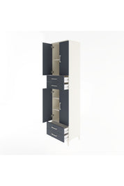 Hyperion Dolap 5 Raflı 4 Çekmeceli 4 Kapaklı 60x44x243 - S65M087V2B