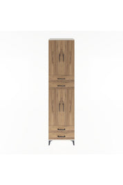 Hyperion Dolap 5 Raflı 4 Çekmeceli 4 Kapaklı 60x44x243 - S65M087V3B