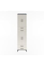 Hyperion Dolap 5 Raflı 4 Çekmeceli 4 Kapaklı 60x44x243 - S65M087V4B