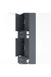 Hyperion Dolap 5 Raflı 4 Çekmeceli 4 Kapaklı 60x44x243 - S65M087V5B