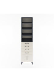 Hyperion Dolap 4 Raflı 4 Çekmeceli 2 Kapaklı 60x44x243 - S65M088V4B