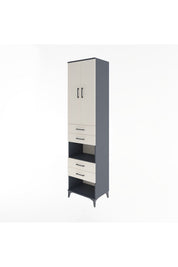 Hyperion Dolap 4 Raflı 4 Çekmeceli 2 Kapaklı 60x44x243 - S65M089V4B