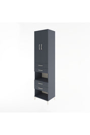 Hyperion Dolap 4 Raflı 4 Çekmeceli 2 Kapaklı 60x44x243 - S65M089V5B