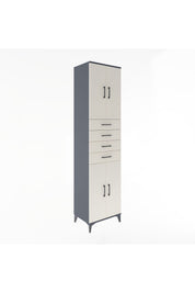 Hyperion Dolap 4 Raflı 4 Çekmeceli 4 Kapaklı 60x44x243 - S65M090V4B