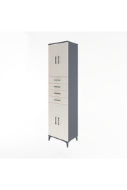 Hyperion Dolap 4 Raflı 4 Çekmeceli 4 Kapaklı 60x44x243 - S65M090V4B