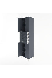 Hyperion Dolap 4 Raflı 4 Çekmeceli 4 Kapaklı 60x44x243 - S65M090V5B