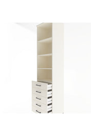 Hyperion Dolap 4 Raflı 5 Çekmeceli 60x44x243 - S65M091V1B