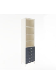 Hyperion Dolap 4 Raflı 5 Çekmeceli 60x44x243 - S65M091V2B