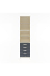 Hyperion Dolap 4 Raflı 5 Çekmeceli 60x44x243 - S65M091V2B
