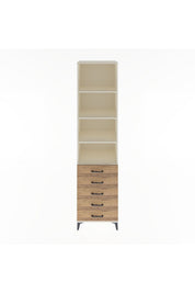 Hyperion Dolap 4 Raflı 5 Çekmeceli 60x44x243 - S65M091V3B