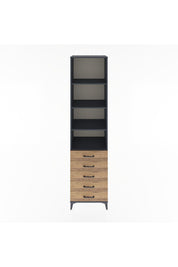 Hyperion Dolap 4 Raflı 5 Çekmeceli 60x44x243 - S65M091V6B