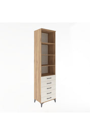 Hyperion Dolap 4 Raflı 5 Çekmeceli 60x44x243 - S65M091V7B