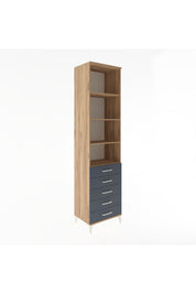 Hyperion Dolap 4 Raflı 5 Çekmeceli 60x44x243 - S65M091V8B