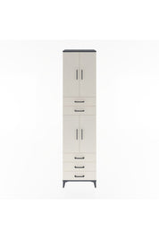 Hyperion Dolap 4 Raflı 5 Çekmeceli 4 Kapaklı 60x44x243 - S65M092V4B