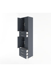 Hyperion Dolap 4 Raflı 5 Çekmeceli 4 Kapaklı 60x44x243 - S65M092V5B