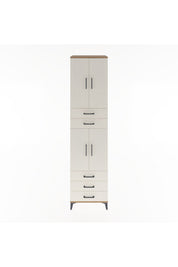 Hyperion Dolap 4 Raflı 5 Çekmeceli 4 Kapaklı 60x44x243 - S65M092V7B