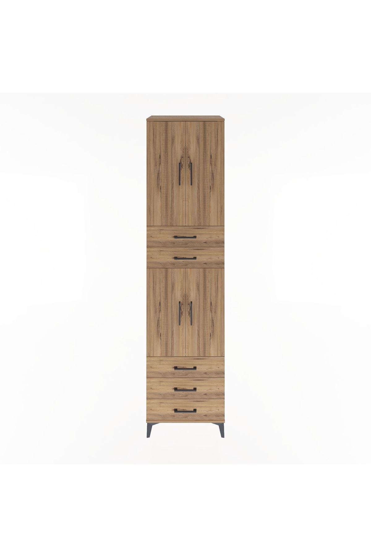 Hyperion Dolap 4 Raflı 5 Çekmeceli 4 Kapaklı 60x44x243 - S65M092V9B