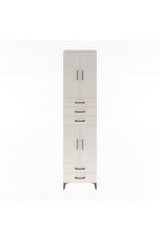 Hyperion Dolap 4 Raflı 5 Çekmeceli 4 Kapaklı 60x44x243 - S65M093V1B