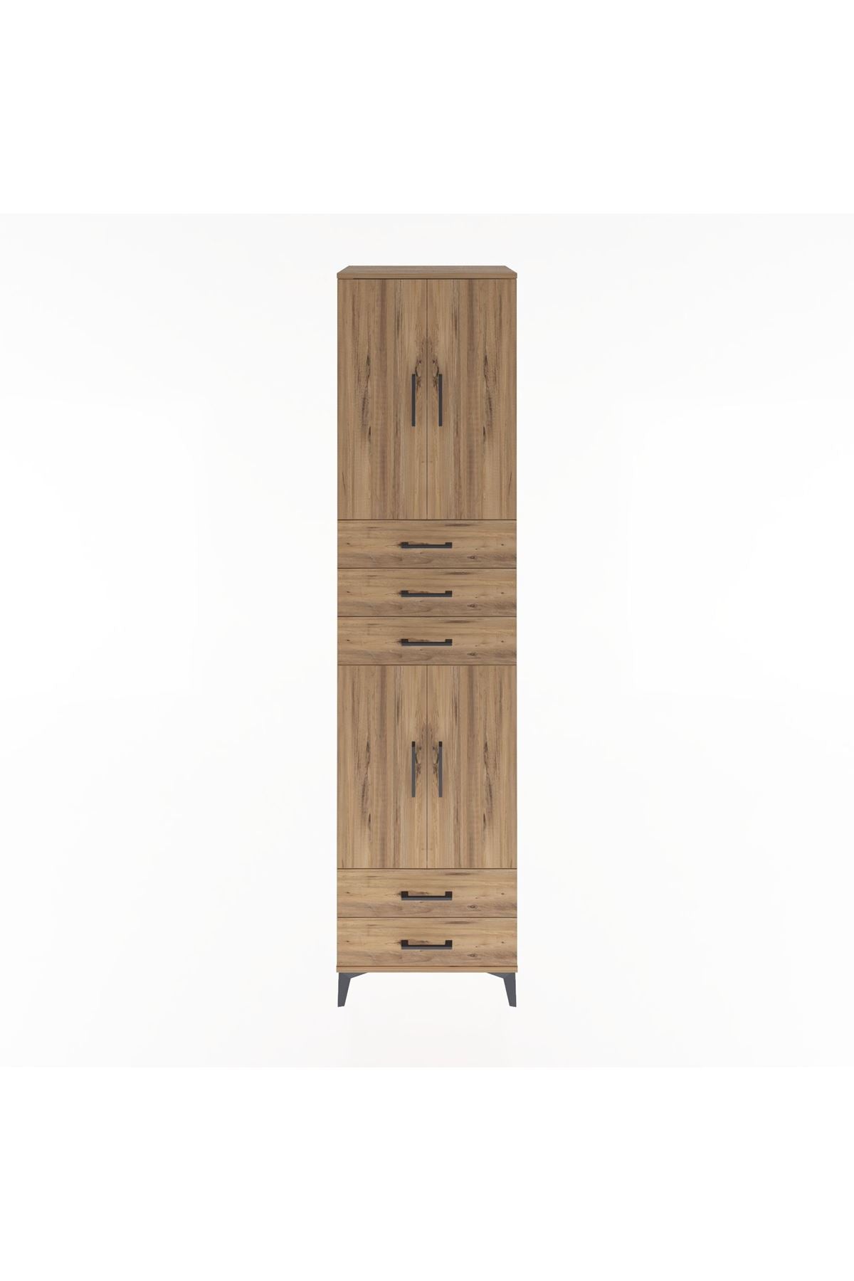 Hyperion Dolap 4 Raflı 5 Çekmeceli 4 Kapaklı 60x44x243 - S65M093V9B