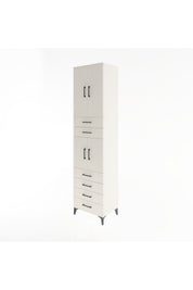 Hyperion Dolap 3 Raflı 6 Çekmeceli 4 Kapaklı 60x44x243 - S65M097V1B