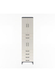 Hyperion Dolap 3 Raflı 6 Çekmeceli 4 Kapaklı 60x44x243 - S65M097V4B