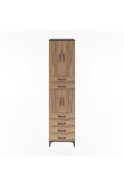 Hyperion Dolap 3 Raflı 6 Çekmeceli 4 Kapaklı 60x44x243 - S65M097V6B