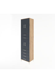Hyperion Dolap 3 Raflı 6 Çekmeceli 4 Kapaklı 60x44x243 - S65M097V8B