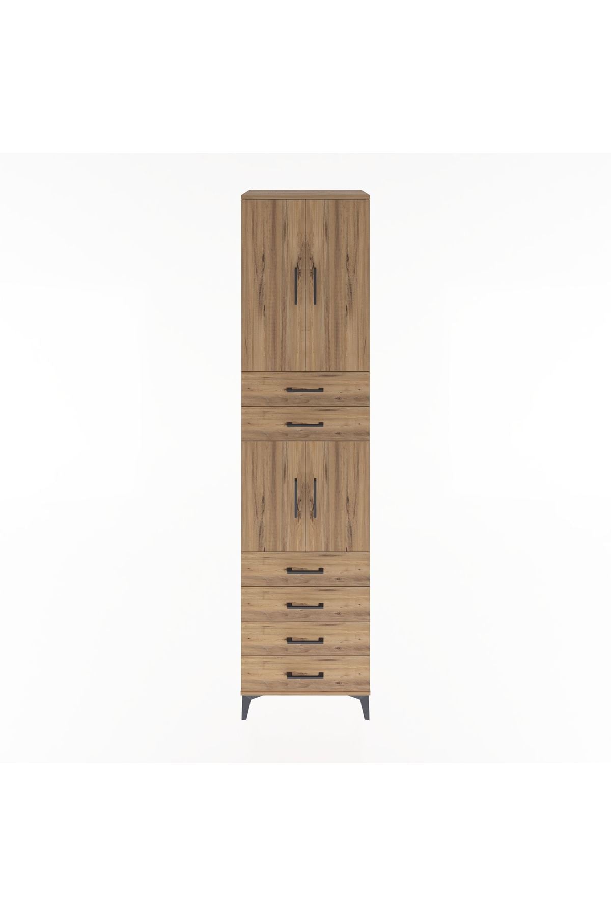 Hyperion Dolap 3 Raflı 6 Çekmeceli 4 Kapaklı 60x44x243 - S65M097V9B