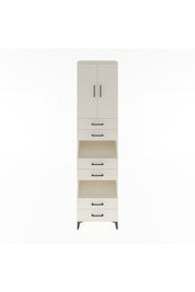 Hyperion Dolap 4 Raflı 6 Çekmeceli 2 Kapaklı 60x44x243 - S65M098V1B