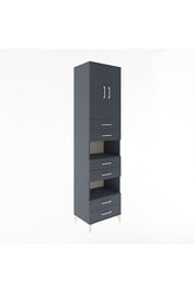Hyperion Dolap 4 Raflı 6 Çekmeceli 2 Kapaklı 60x44x243 - S65M098V5B