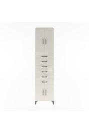 Hyperion Dolap 3 Raflı 6 Çekmeceli 4 Kapaklı 60x44x243 - S65M099V1B