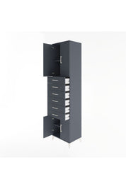 Hyperion Dolap 3 Raflı 6 Çekmeceli 4 Kapaklı 60x44x243 - S65M099V5B