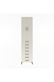 Hyperion Dolap 3 Raflı 7 Çekmeceli 2 Kapaklı 60x44x243 - S65M100V1B