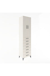 Hyperion Dolap 3 Raflı 7 Çekmeceli 2 Kapaklı 60x44x243 - S65M100V1B