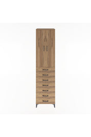 Hyperion Dolap 3 Raflı 7 Çekmeceli 2 Kapaklı 60x44x243 - S65M100V9B