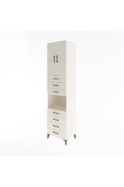 Hyperion Dolap 3 Raflı 7 Çekmeceli 2 Kapaklı 60x44x243 - S65M101V1B